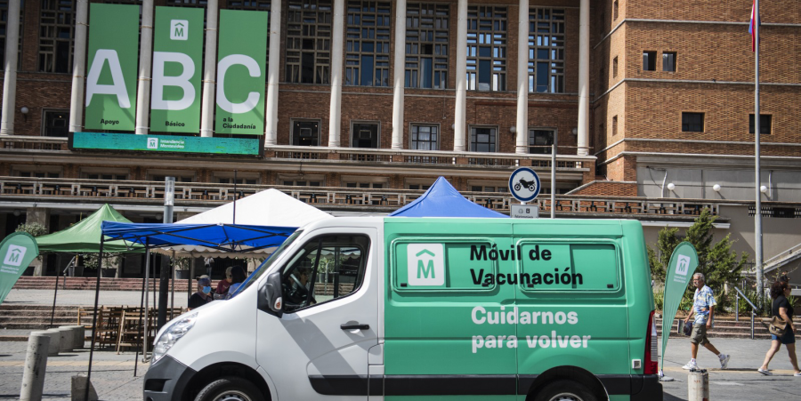 Ambulancia de vacunación